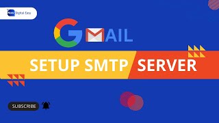 How to setup SMTP server in Gmail using simple method gmail setupsmtp [upl. by Sirovart]