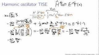 Quantum harmonic oscillator via ladder operators [upl. by Atiram]