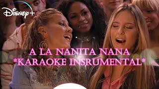 The Cheetah Girls Ft Belinda  A La Nanita Nana Karaoke Instrumental [upl. by Aliber]