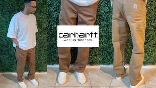 Carhartt WIP Master Pants Simple Pants Double Knees differencessizing [upl. by O'Brien]