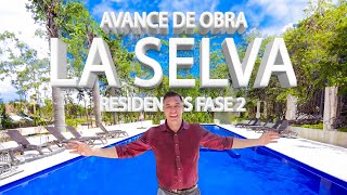 LA SELVA RESIDENCES Avance de Obra 🚨 PROMOS 🏝️ Depas de 2 y 3 Rec desde 22 MDP I Playa del Carmen [upl. by Anilac13]