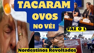 REVOLTADOS TACARAM OVOS NO VÉI [upl. by Grof]