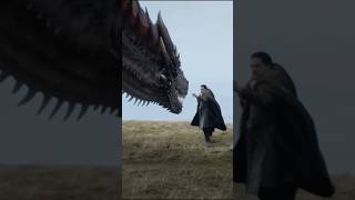 Drogon and Rhaegal fly past Winterfell  GoT S08 E01 [upl. by Adina]