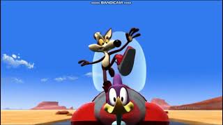 Road Runner Vs Wille E Coytote The Looney Tunes Show Unsafe Any At Speed Boomerang 2022 [upl. by Cherise]