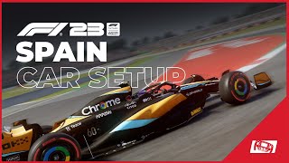 F1 23 Spain Setup Optimal Race Car Setup [upl. by Basia]