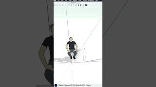 Using Path Copy in SketchUp sketchup 3dmodeling [upl. by Ewen]