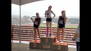 Boerne Champion sophomore Elizabeth Leachman qualifies for USA Track amp Field Olympic Trials [upl. by Vickey977]