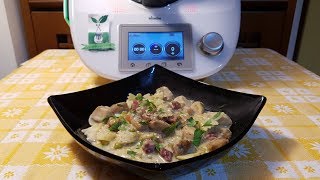 Pasta alla boscaiola per bimby TM6 TM5 TM31 [upl. by Redienhcs]