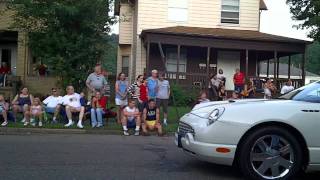 Wellsburg WV 4th Of July Parade amp Fireworks Finale 2011 JVCFM1 Camera [upl. by Gleeson]