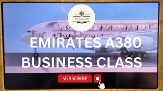 Emirates Airline Safety Video  Onboard The A380 Business Class Cabin [upl. by Acissj]