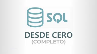 Curso de SQL desde CERO Completo [upl. by Llyrrad]