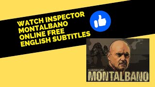 Watch Inspector Montalbano Online Free English Subtitles [upl. by Kirtap]