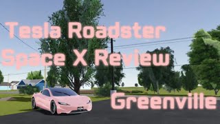 Tesla Roadster Space X Greenville Review 5M [upl. by Araem]