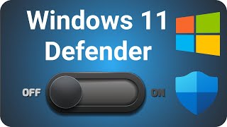 Windows 11 Defender deaktivieren aktivieren [upl. by Marcile]