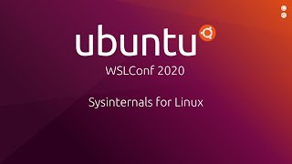 Sysinternals for Linux [upl. by Erlinna547]