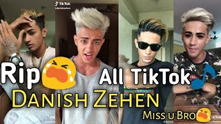 Danish zehen tik tok video  danish zehen rip video 😭 [upl. by Mcleroy]