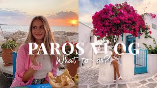 PAROS GREECE TRAVEL VLOG  What to do [upl. by Mada]