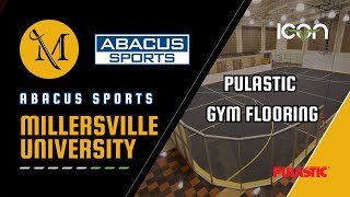 Millersville University Pulastic Flooring Installation  Abacus Sports [upl. by Zil]