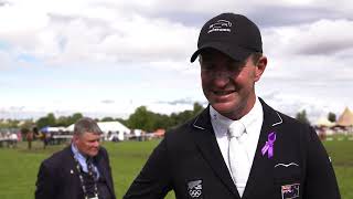 Jesse Campbell very happy with his first Burghley experience [upl. by Kathi451]