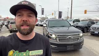 2017 Chevrolet Tahoe Premier Walkaround  Finch Used Cars [upl. by Onibla]