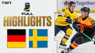 Sweden vs Germany FULL HIGHLIGHTS  2024 World Junior Championship [upl. by Colette541]