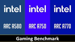 Intel Arc a750 vs a770 vs a580 vs Rx 6600 vs RTX 3050 VS vs GTX 1650 super vs RX 6500 XT VS RX 7600 [upl. by Osbert494]