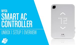 The HomeKit Compatible Mysa Smart Thermostat For ACs  an Overview [upl. by Borlase955]