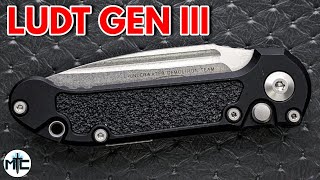 Microtech LUDT Gen 3 Automatic Folding Knife  Full Review [upl. by Mazman]