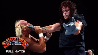 FULL MATCH  Hulk Hogan vs The Undertaker  WWE Title Match WWE Survivor Series 1991 [upl. by Bobine]