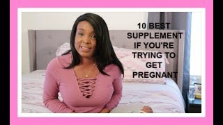 PCOS 10 best supplements if youre TTC [upl. by Cire950]