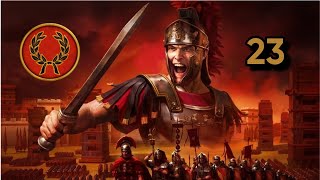 DEATH STACK READY Total War Rome Remastered  Julii Campaign 23 [upl. by Jacklin]