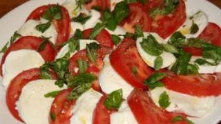 Salade caprese [upl. by Mahala]