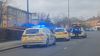 Major Crime Scene In Catford Bromley Road Overwhelmed By A Massive Police Presence [upl. by Ahsrav159]