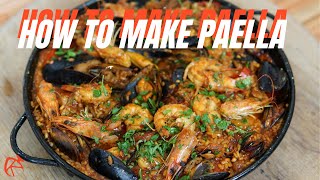 How to make Seafood and Chicken Paella [upl. by Vick997]