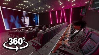 Wednesday Addams 360°  CINEMA HALL  VR360° Experience  PART 2 [upl. by Corin]