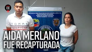 Aida Merlano fue recapturada en Maracaibo según policía venezolana  El Espectador [upl. by Gnourt]