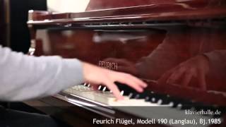 Feurich Flügel Modell F197 Langlau  Piazzolla  Tango [upl. by Jessie]