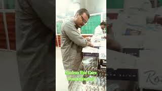 eye glasses Madras Eye Care Centre domariyaganj lenskart new sortsvideotrendingviral [upl. by Elleved]