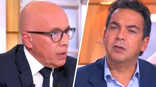 Échange tendu entre Éric Ciotti et Patrick Cohen dans C à vous  le débat avec Cyril Hanouna [upl. by Maddis]