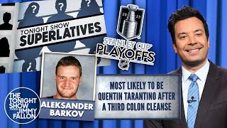 Tonight Show Superlatives 2024 Stanley Cup Finals – Panthers and Oilers  The Tonight Show [upl. by Chirlin957]