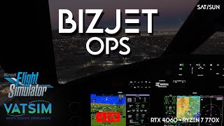 VATSIM Bizjet Ops JAC  MSP [upl. by Akeit]