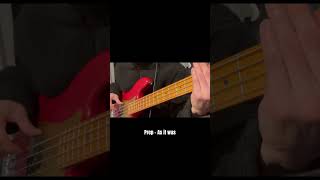 Prep  As it was City pop bass cover [upl. by Kirbie568]