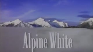 Nestles Alpine The White Chocolate Bar 1990 TV Commercial HD [upl. by Elrebma563]