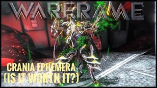 Warframe Crania Ephemera Is It Worth It [upl. by Karlow860]