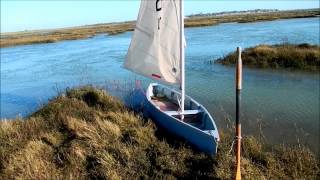 Punting up Copt Hall Creek in February [upl. by Nahgen]