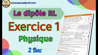 Dipôle RC 🔹serie d’exercice🔹Exercice 2🔥 2 BAC BIOF [upl. by Aklog]