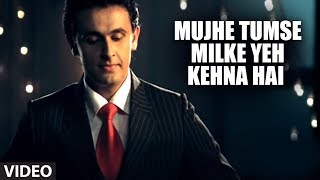 Mujhe Tumse Milke Yeh Kehna Hai Full Video Song quotSonu Nigamquot Super Hit Album quotChanda Ki Doliquot [upl. by Ayak]