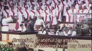 Grateful  Bishop Hezekiah Walker  Ebenezer AME Church GospelFeast [upl. by Sikras]