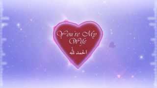 Youre My Wife Alhumdullilah by Omar Esa  Typography  Vocals Only [upl. by Nagap]