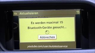 HowTo Mercedes COMAND Online NTG 45 How to get online Wie online gehen BlueDUN [upl. by Sion]